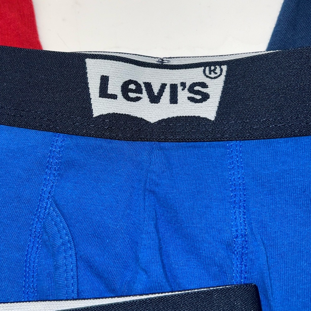 Six Pack Multi Solid Colored Levi’s Boxer Briefs … - image 6